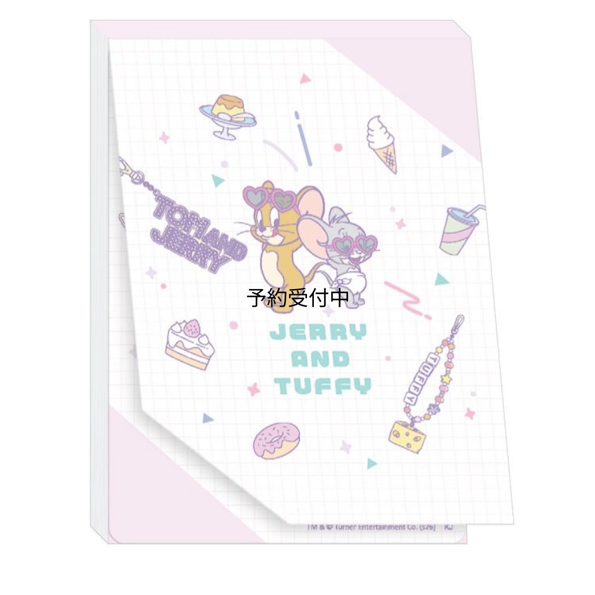 画像1: カミオジャパン トムとジェリー 下敷き付きメモ ポップサングラス 下じき したじき ０７６６１６ (1)