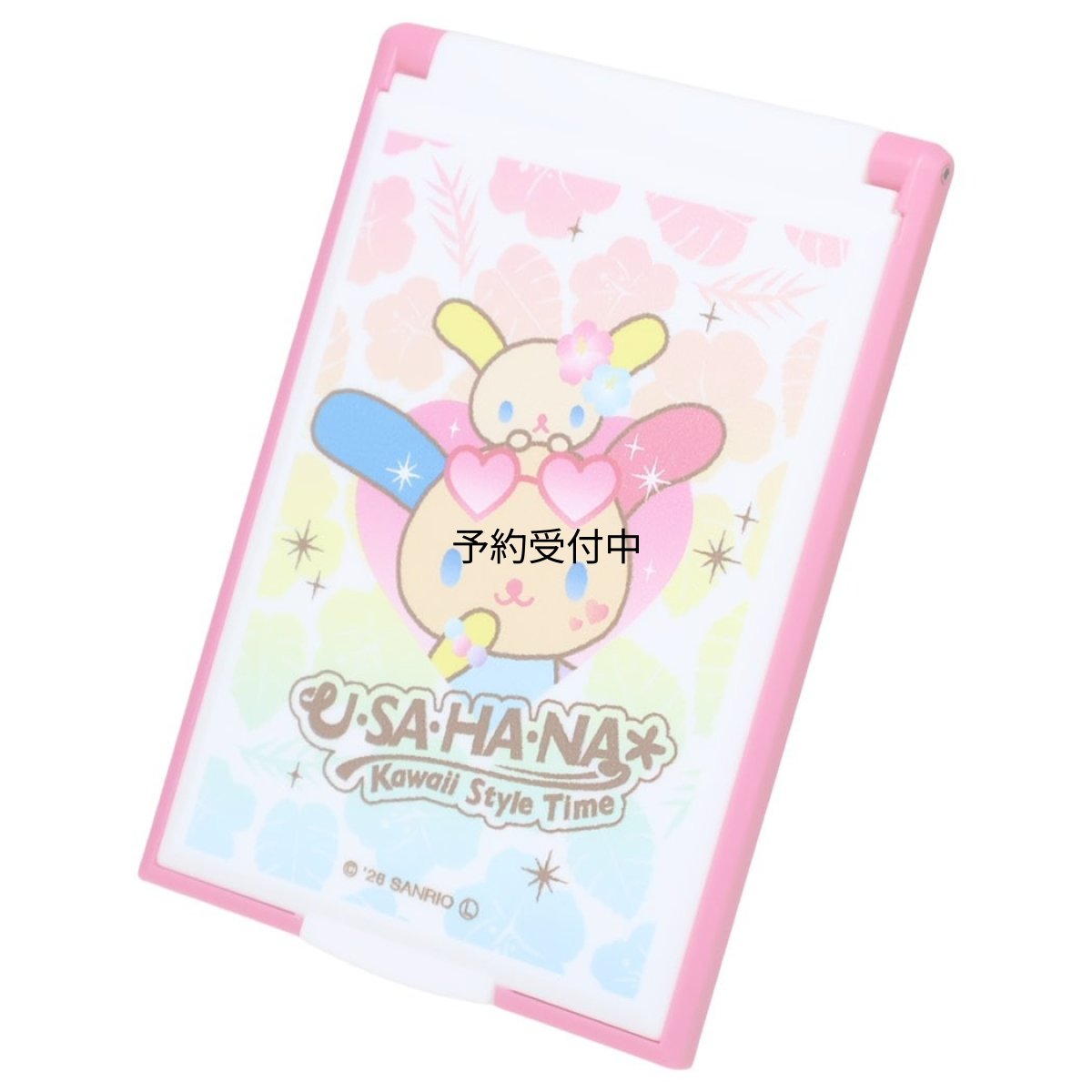 画像1: ウサハナ手鏡カードミラーＳ Ｋａｗａｉｉ Ｓｔｙｌｅ Ｔｉｍｅ サンリオ (1)