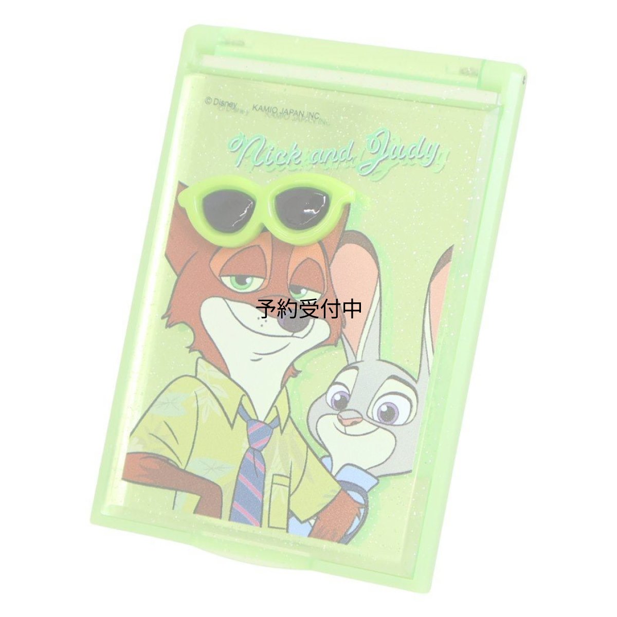 画像1: ディズニーキャラクター 手鏡 サングラス付ミラー ズートピア Ｄｉｓｎｅｙ カミオジャパン (1)