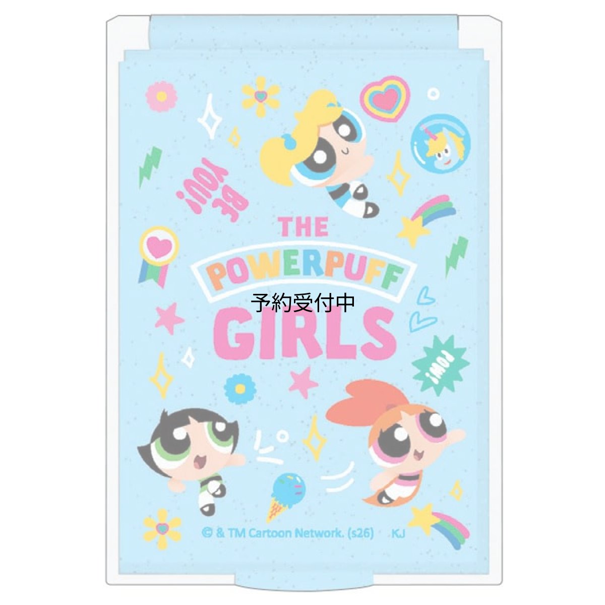 画像1: カミオジャパン パワーパフガールズ カードミラーＳ スカイブルー ０８１０２３ (1)