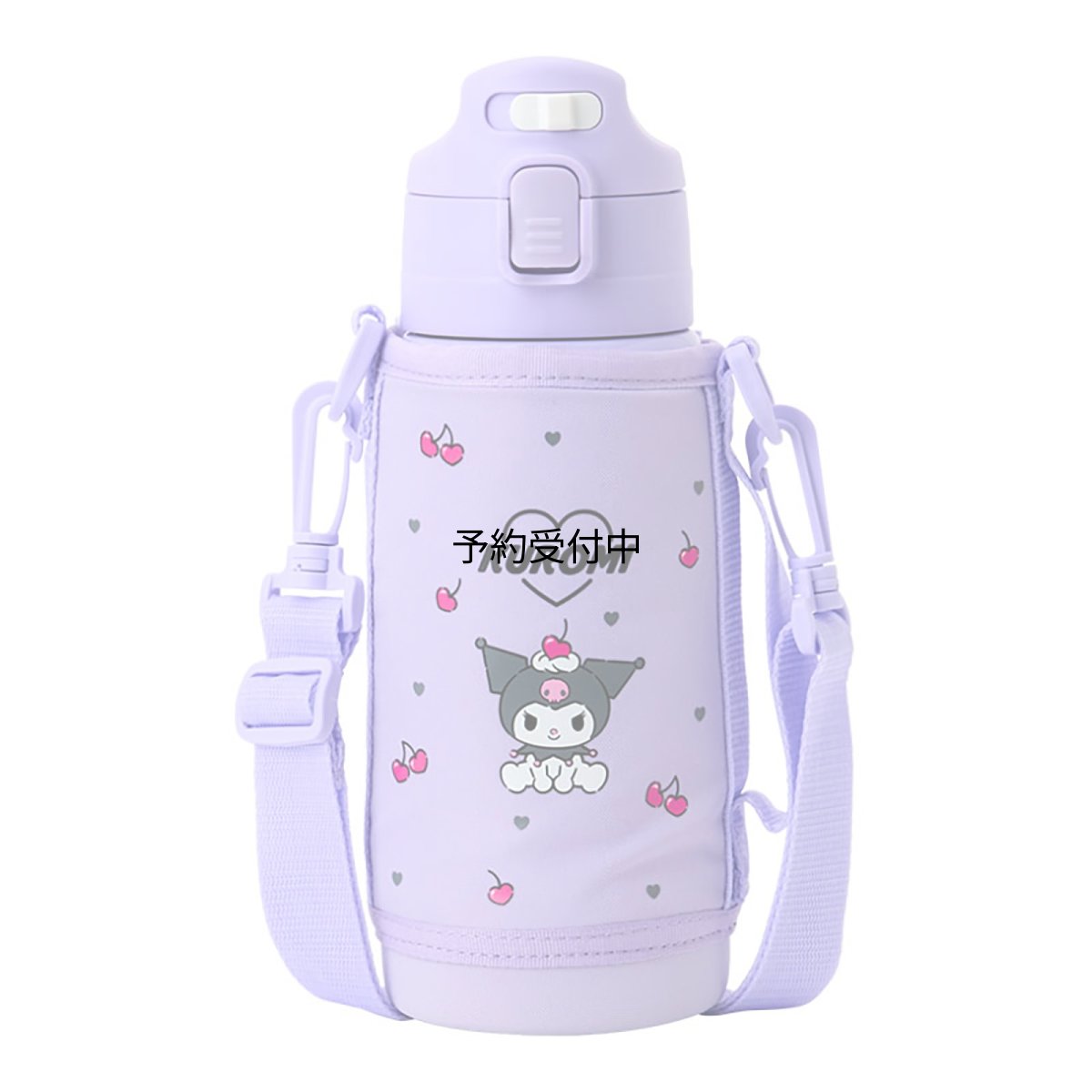 画像1: サンリオ（ＳＡＮＲＩＯ） ２ＷＡＹステンレスボトル クロミ 子供 保温・保冷両用 容量：コップ使用時６２０ｍＬ ダイレクトキャップ使用時６７０ｍＬ 名前スペース付き ０９６０７５ (1)