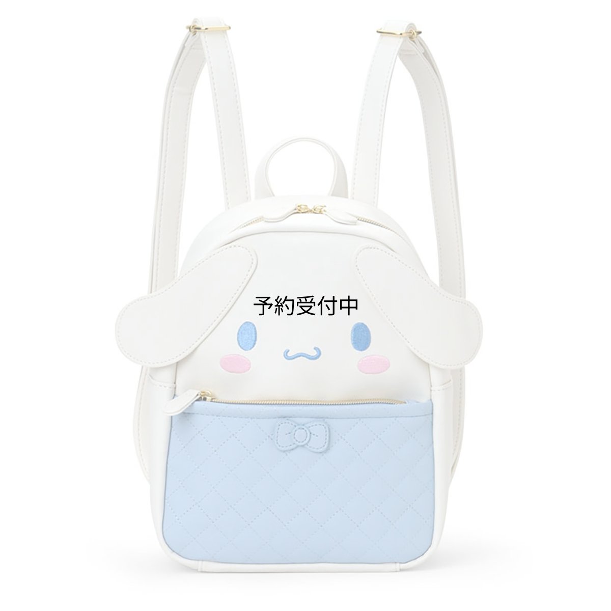 画像1: サンリオ（ＳＡＮＲＩＯ） フェイス形リュック シナモロール ＰＵレザー 対象年齢３才以上 １５７７７５ (1)