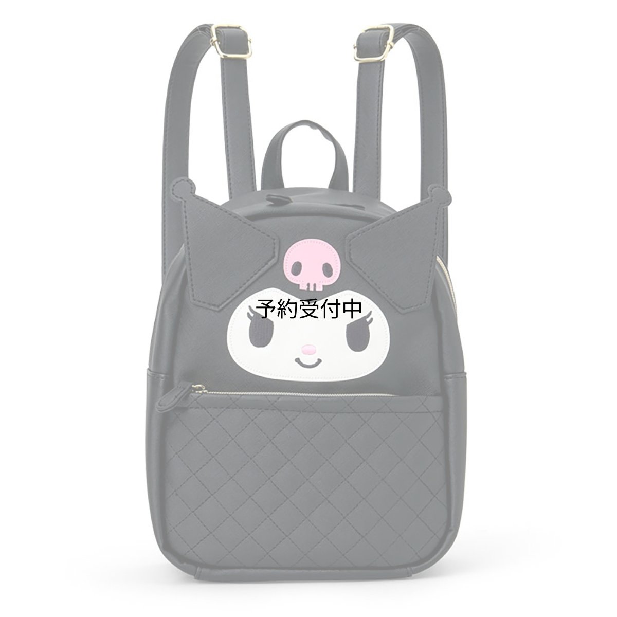 画像1: サンリオ（ＳＡＮＲＩＯ） フェイス形リュック クロミ ＰＵレザー 対象年齢３才以上 １５９２６３ (1)