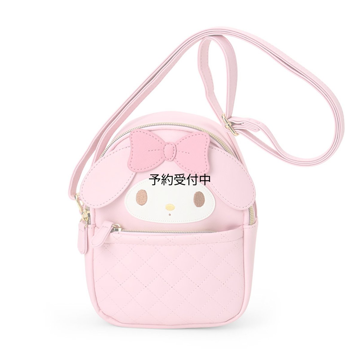 画像1: サンリオ（ＳＡＮＲＩＯ） フェイス形ショルダーバッグ マイメロディ ＰＵレザー 対象年齢３才以上 １５９８０８ (1)