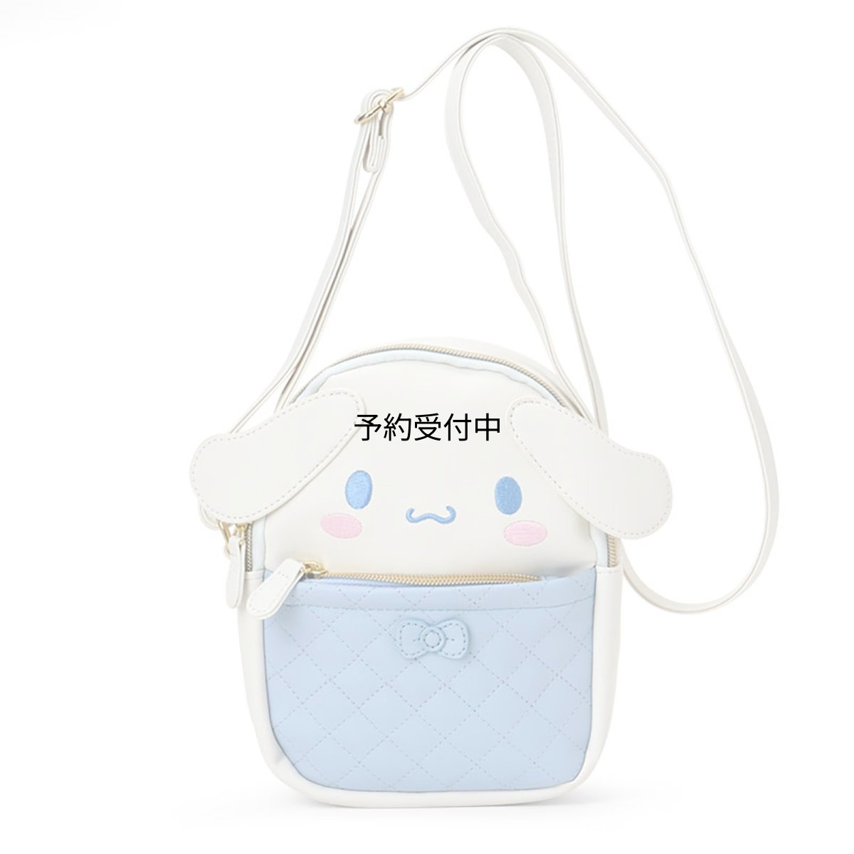 画像1: サンリオ（ＳＡＮＲＩＯ） フェイス形ショルダーバッグ シナモロール ＰＵレザー 対象年齢３才以上 １５９８３２ (1)