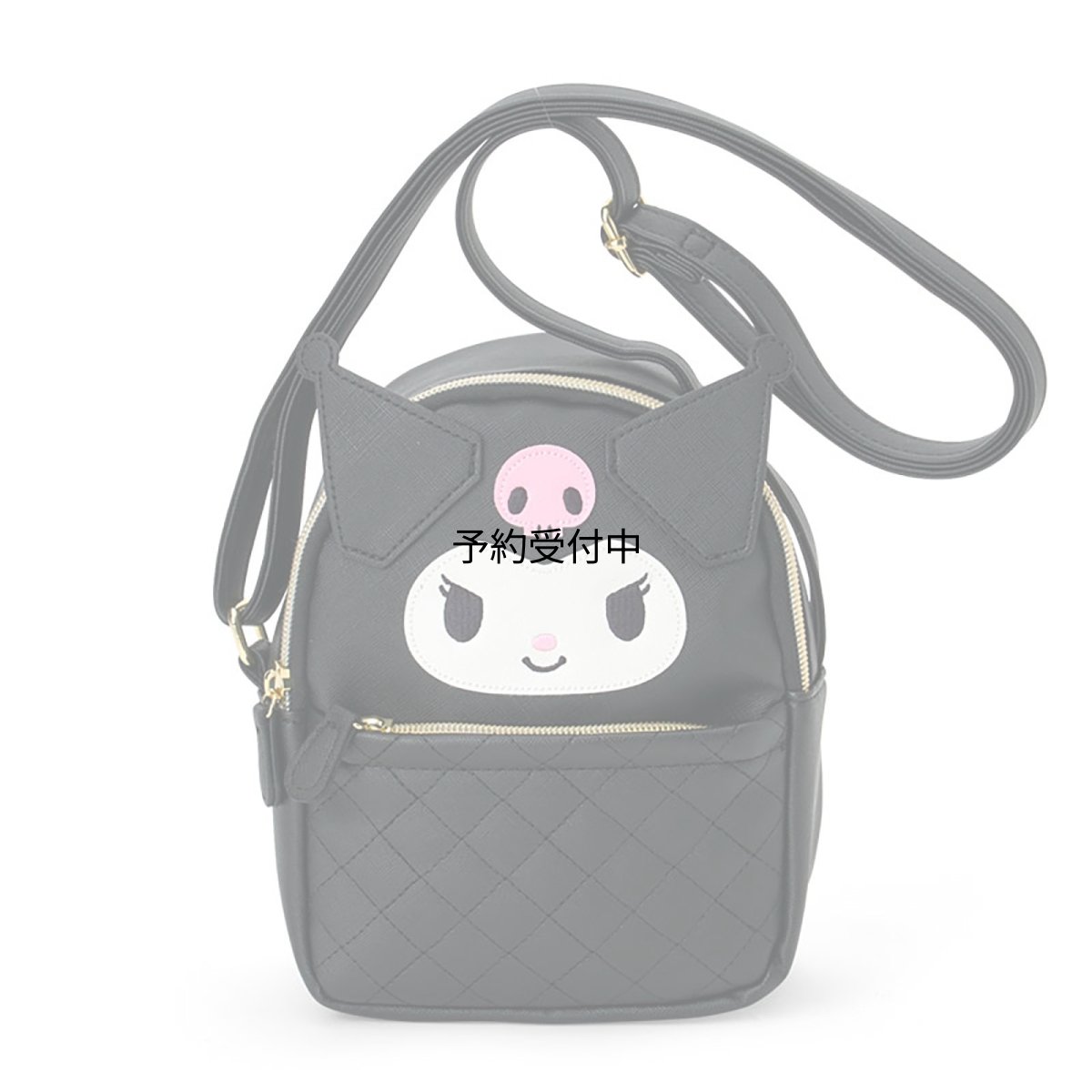 画像1: サンリオ（ＳＡＮＲＩＯ） フェイス形ショルダーバッグ クロミ ＰＵレザー 対象年齢３才以上 １５９９６４ (1)