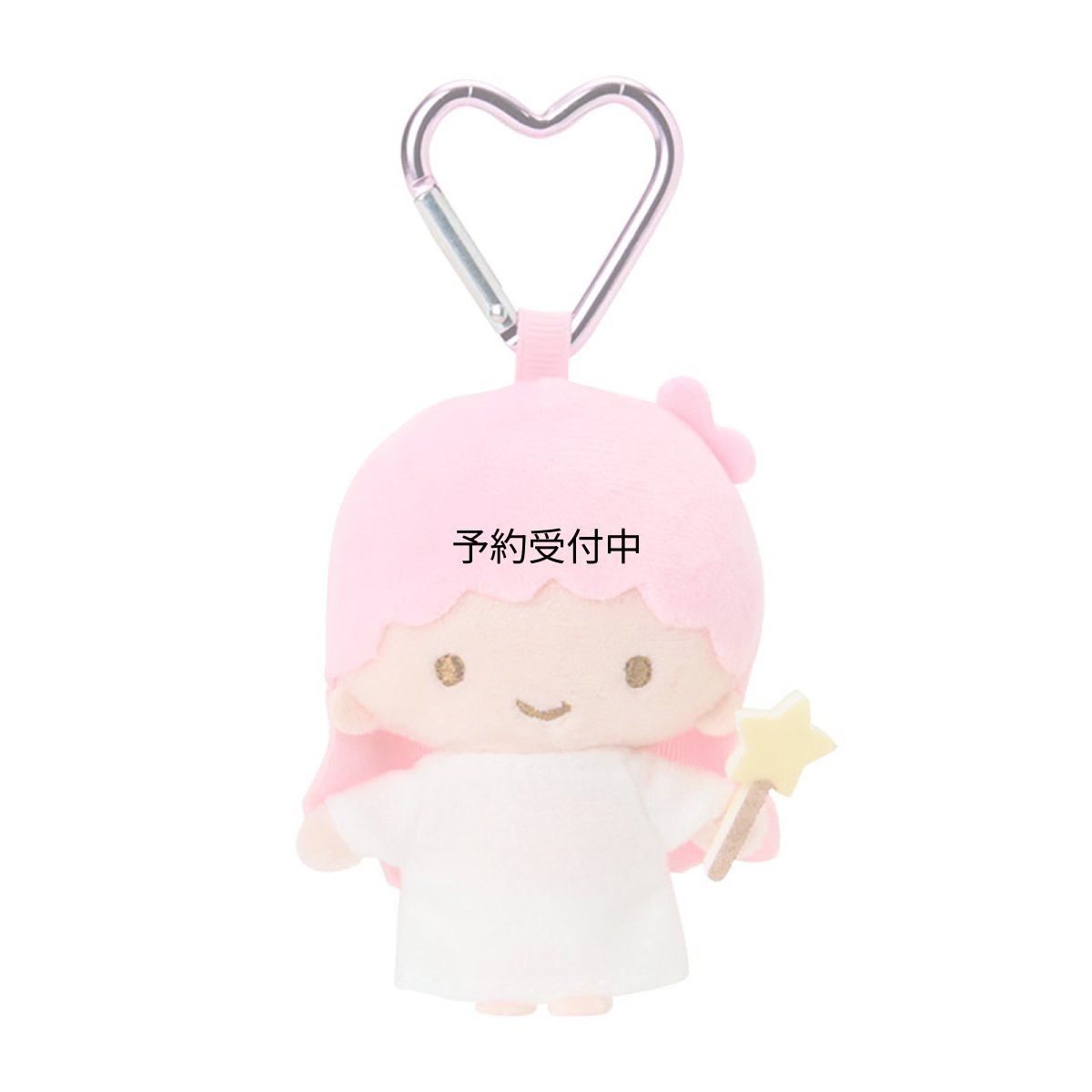 画像1: サンリオ（ＳＡＮＲＩＯ） ミニマスコットホルダー リトルツインスターズ（ララ） ポリエステル・スチール １７５３８２ (1)