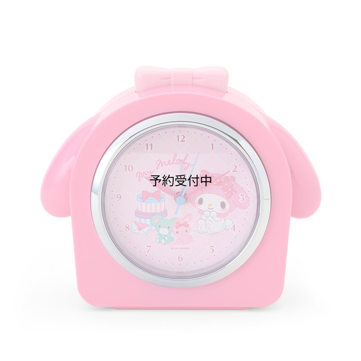 画像1: サンリオ（ＳＡＮＲＩＯ） 目覚まし時計 マイメロディ ＡＢＳ樹脂 ライト付き ３０６６７３ (1)