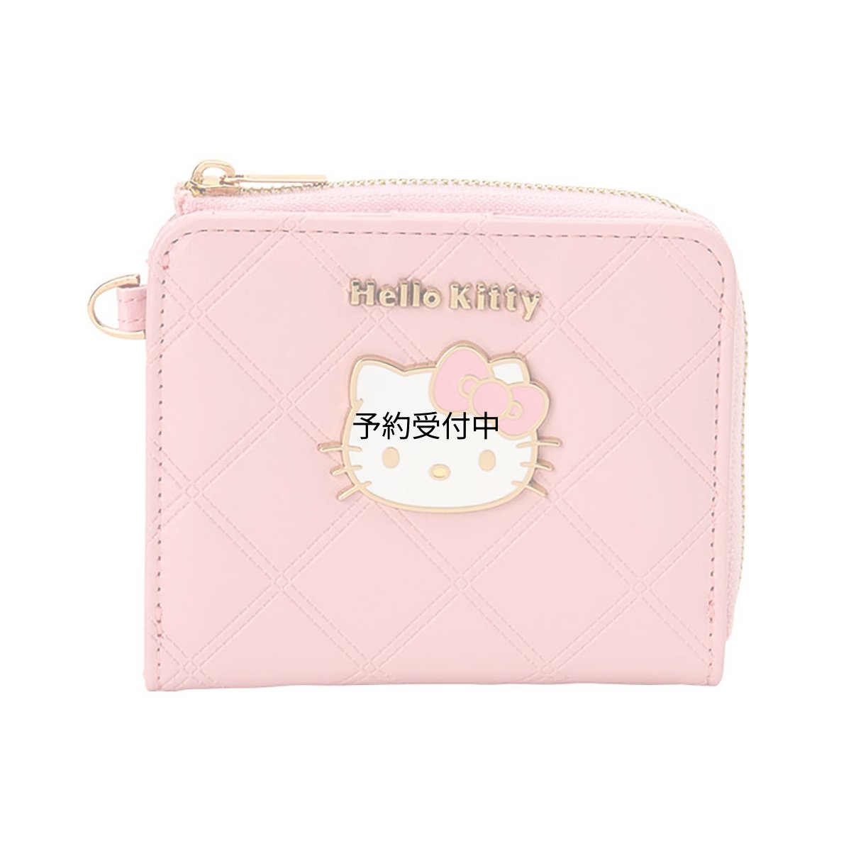 画像1: サンリオ（ＳＡＮＲＩＯ） 二つ折りウォレット ハローキティ ピンク 対象年齢３才以上 ３２６３２１ (1)