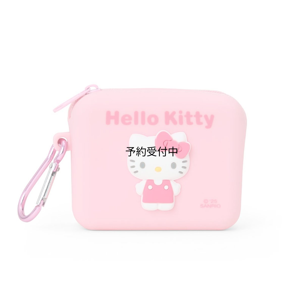 画像1: サンリオ（ＳＡＮＲＩＯ） シリコーン素材のミニポーチ ハローキティ 小物入れ 化粧ポーチ 小銭入れ ３５７５８８ (1)