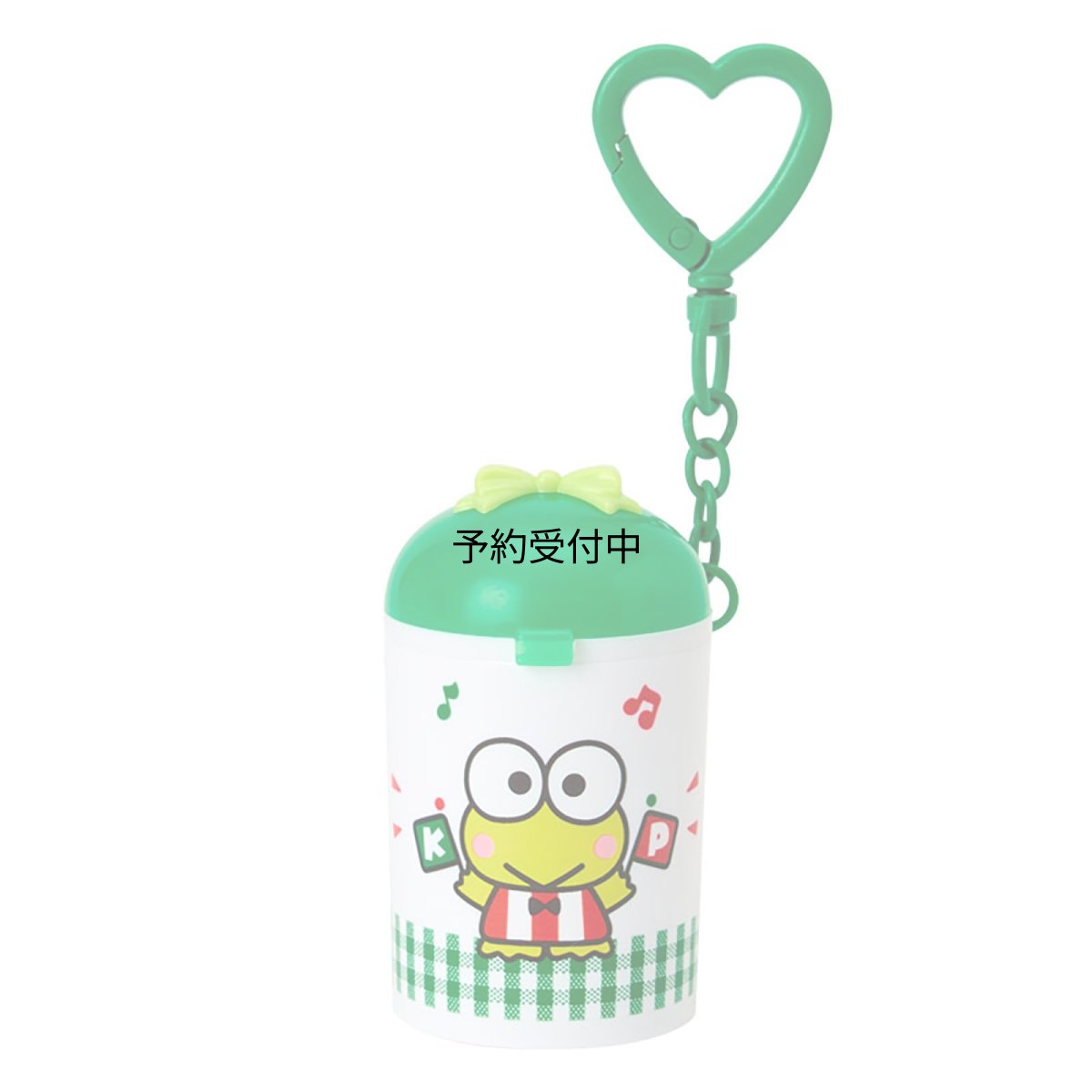 画像1: サンリオ（ＳＡＮＲＩＯ） コインケースキーホルダー（身の回り雑貨 いつまでもサンリオ） けろけろけろっぴ ３９６１１７ (1)