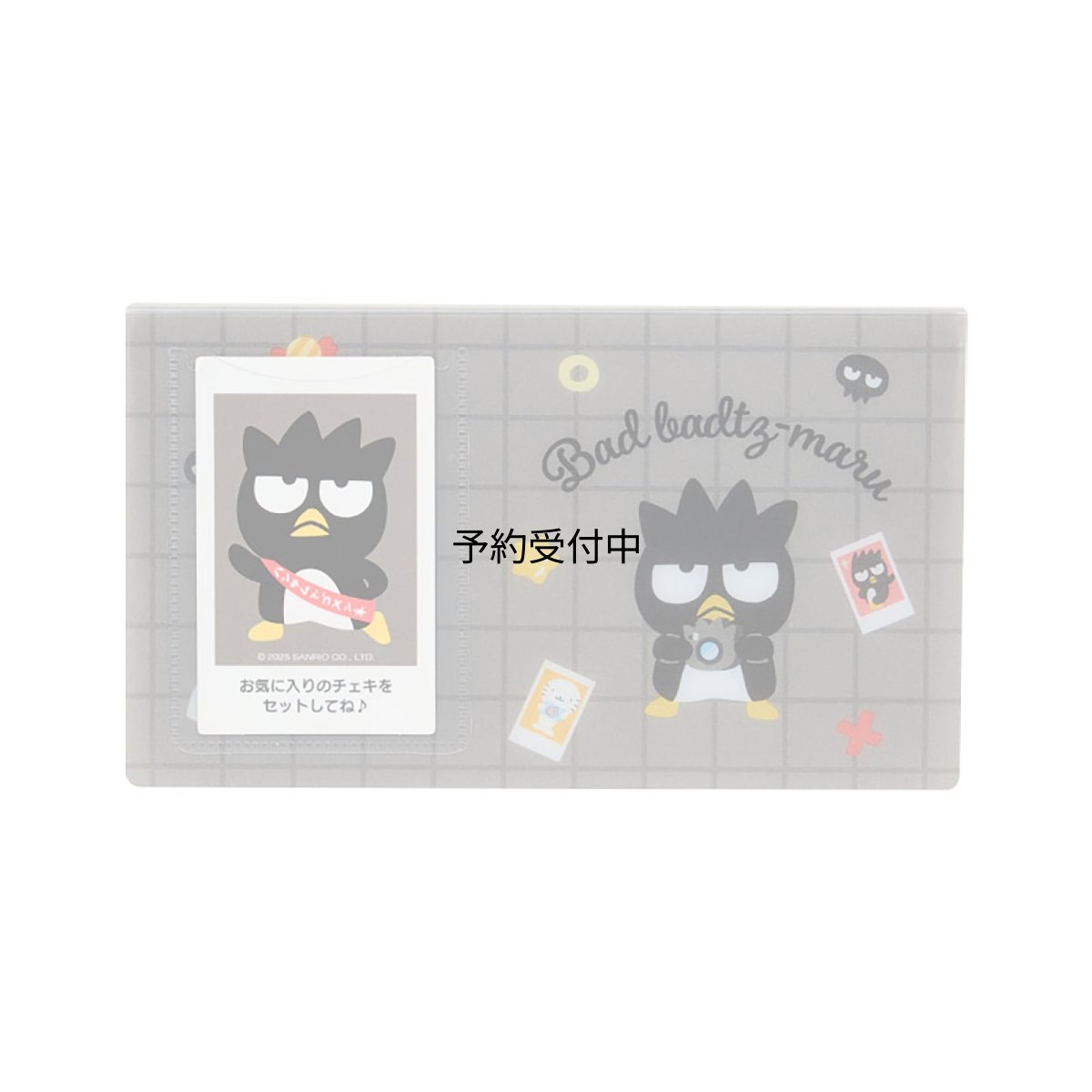 画像1: サンリオ（ＳＡＮＲＩＯ） チェキ用ポケットアルバム（エンジョイアイドル） バッドばつ丸 ＰＰ 収納可能サイズ：約８．６×５．４ｃｍ ６０ポケット 収納 コレクション 整理保管 ４９３７０８ (1)