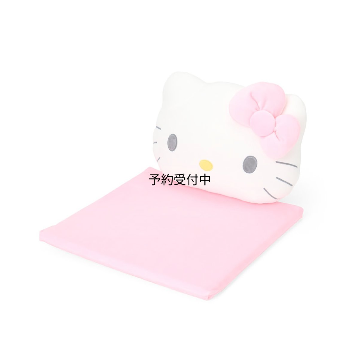 画像1: サンリオ（ＳＡＮＲＩＯ） 背当て付きシートクッション ハローキティ カー用品 カーグッズ 座布団 ５４８３４１ (1)