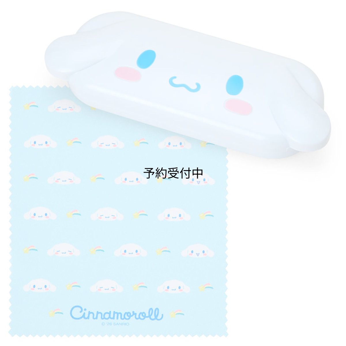 画像1: サンリオ（ＳＡＮＲＩＯ） フェイス形メガネケース シナモロール ５８８２４５ (1)