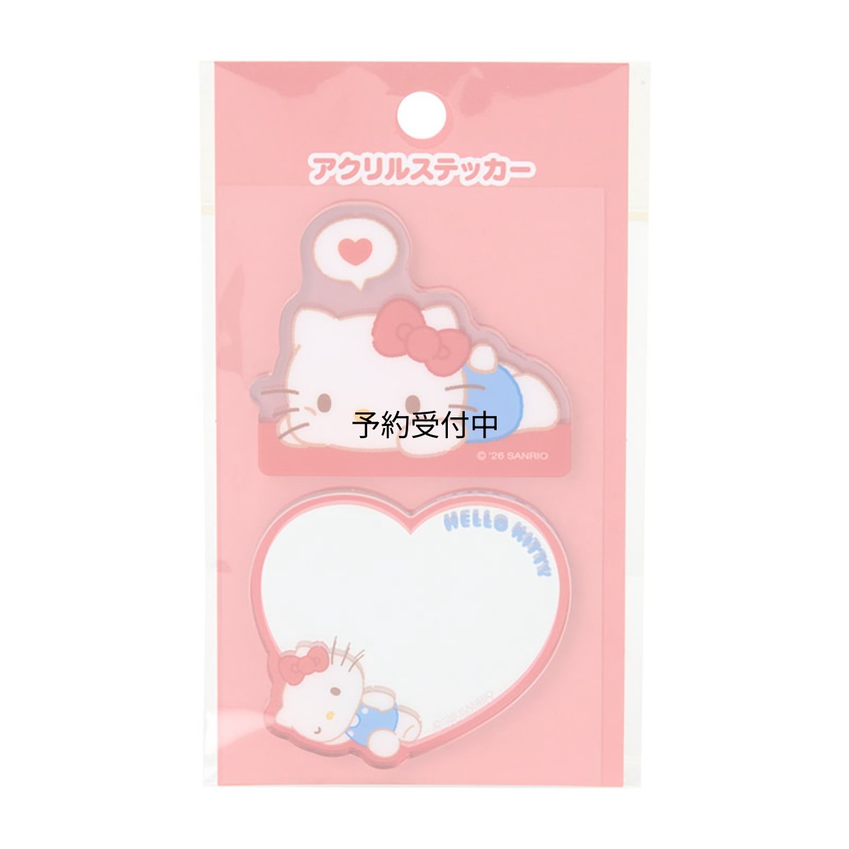 画像1: サンリオ（ＳＡＮＲＩＯ） アクリルステッカー ハローキティ シール ５９８７７１ (1)