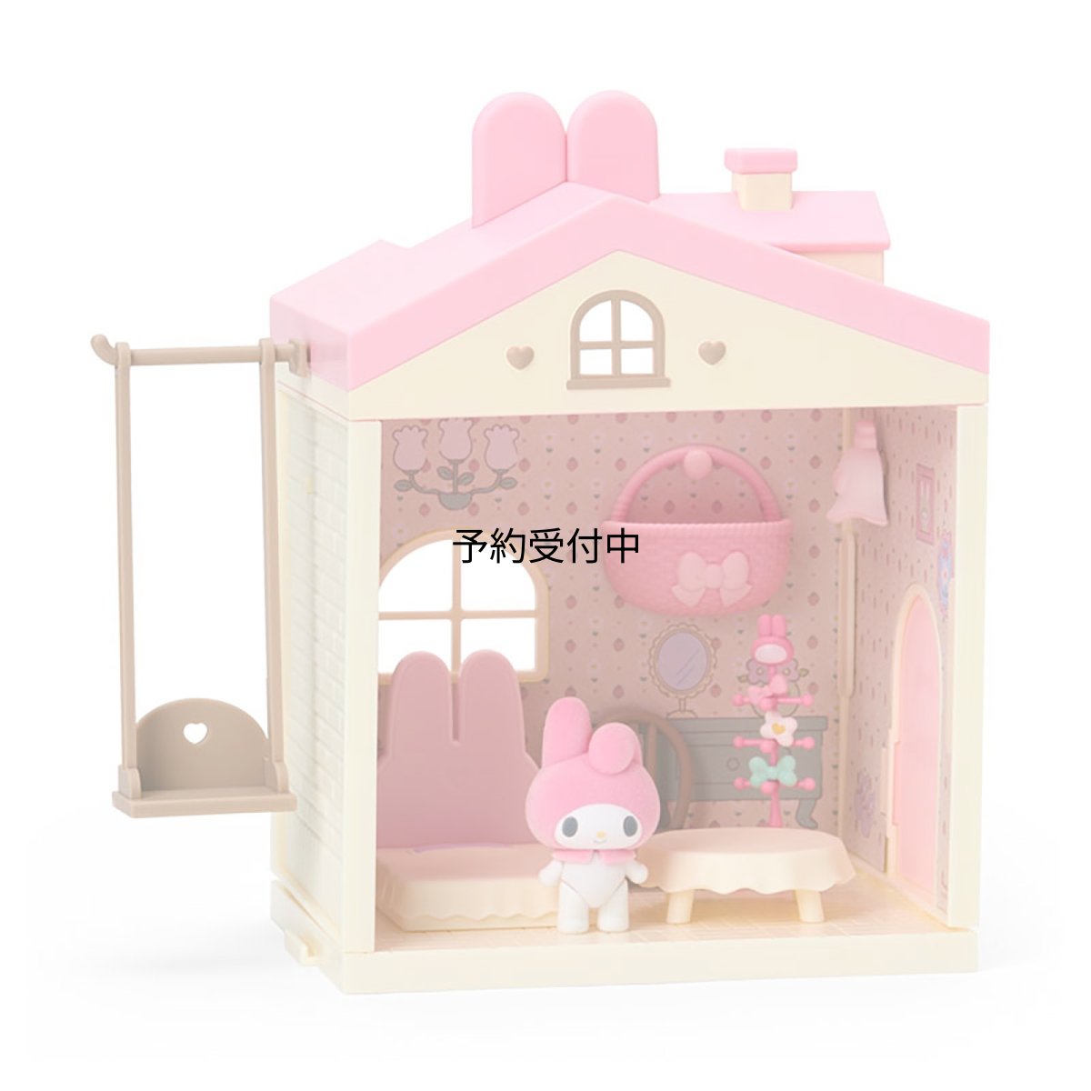 画像1: サンリオ（ＳＡＮＲＩＯ） ドールハウス（Ｎｅｔｆｌｉｘオリジナルアニメ Ｍｙ Ｍｅｌｏｄｙ ＆ Ｋｕｒｏｍｉ） マイメロディ ＡＢＳ樹脂・ＰＶＣ 対象年齢３才以上 ６００４１５ (1)