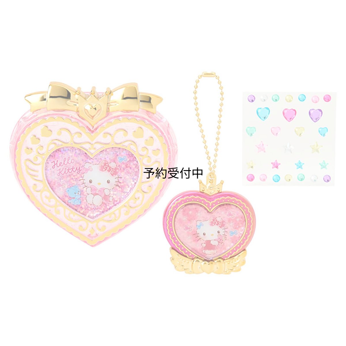 画像1: サンリオ（ＳＡＮＲＩＯ） アクセサリーケースセット ハローキティ 対象年齢３才以上 ６０２４２６ (1)