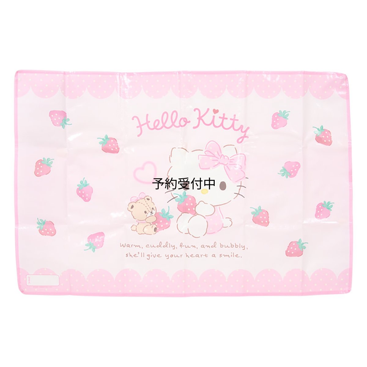 画像1: サンリオ（ＳＡＮＲＩＯ） レジャーシート ハローキティ ＰＰ 一人用サイズ 収納袋付き 名前スペース付き 遠足 ピクニック ６０４１４３ (1)