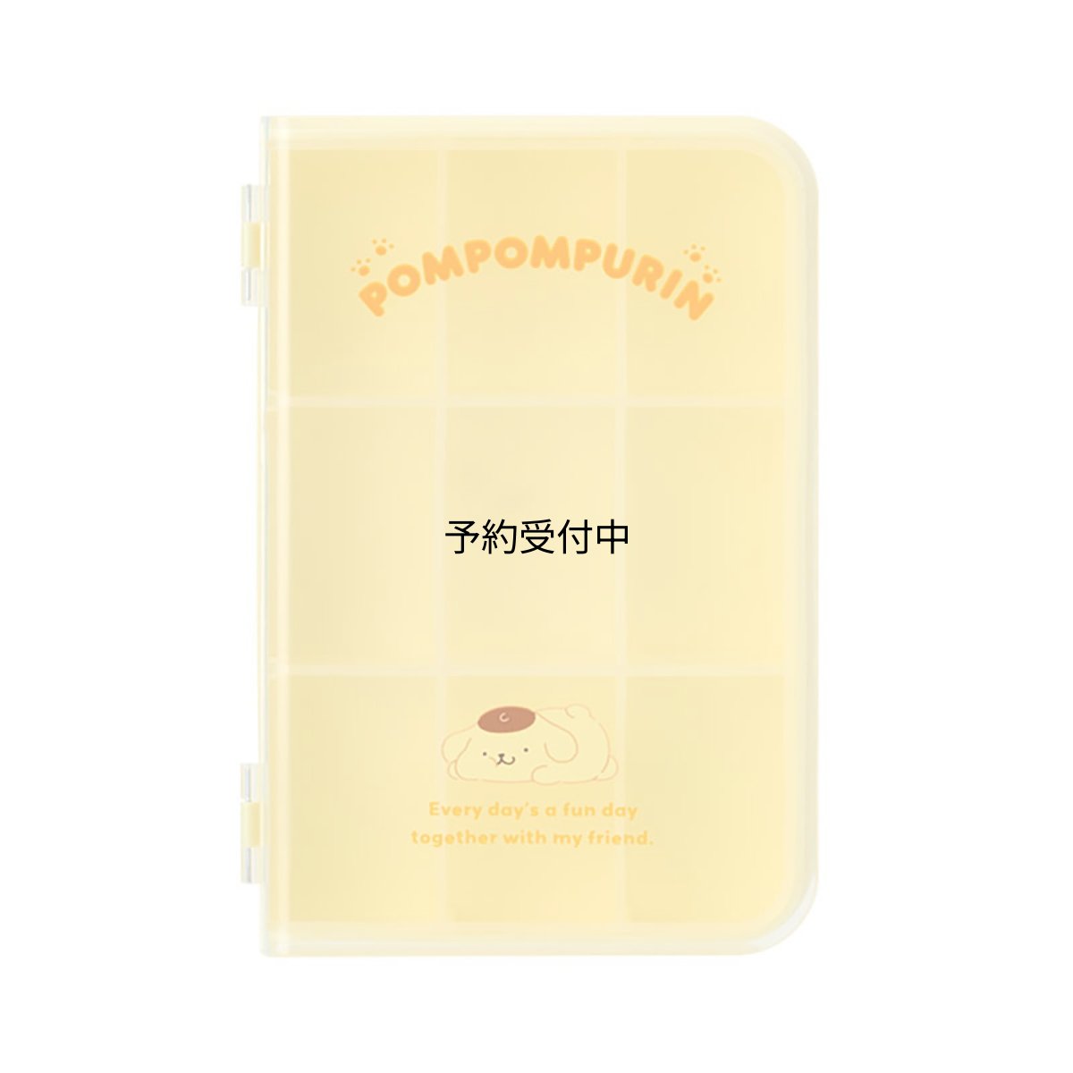 画像1: サンリオ（ＳＡＮＲＩＯ） ブック形収納ケースＳ ポムポムプリン ６４６０４１ (1)