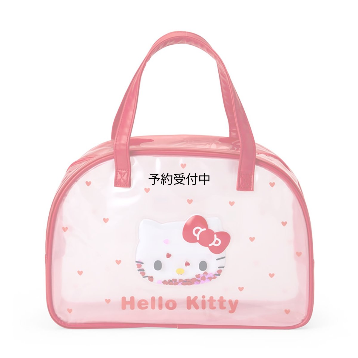 画像1: サンリオ（ＳＡＮＲＩＯ） クリアボストンバッグ ハローキティ ７４２１１２ (1)