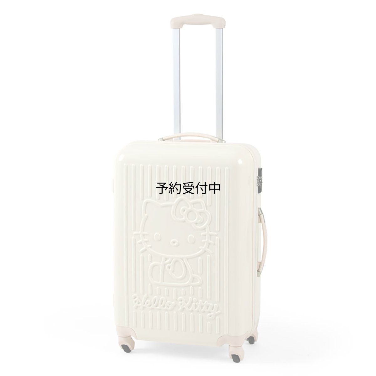 画像1: サンリオ（ＳＡＮＲＩＯ） キャリーバッグ ５９Ｌ ハローキティＰＣ・ＡＢＳ樹脂・ポリエステルＴＳＡロック対応（ダイヤルロック式） ４輪キャスター キャリーバー３段階調整 対象年齢３才以上 ７４２８１３ (1)
