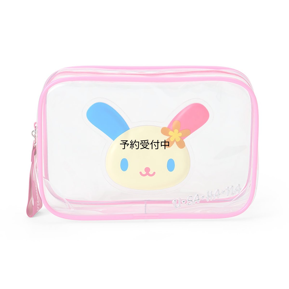 画像1: サンリオ（ＳＡＮＲＩＯ） クリアポーチ ウサハナ ７５０９２１ (1)