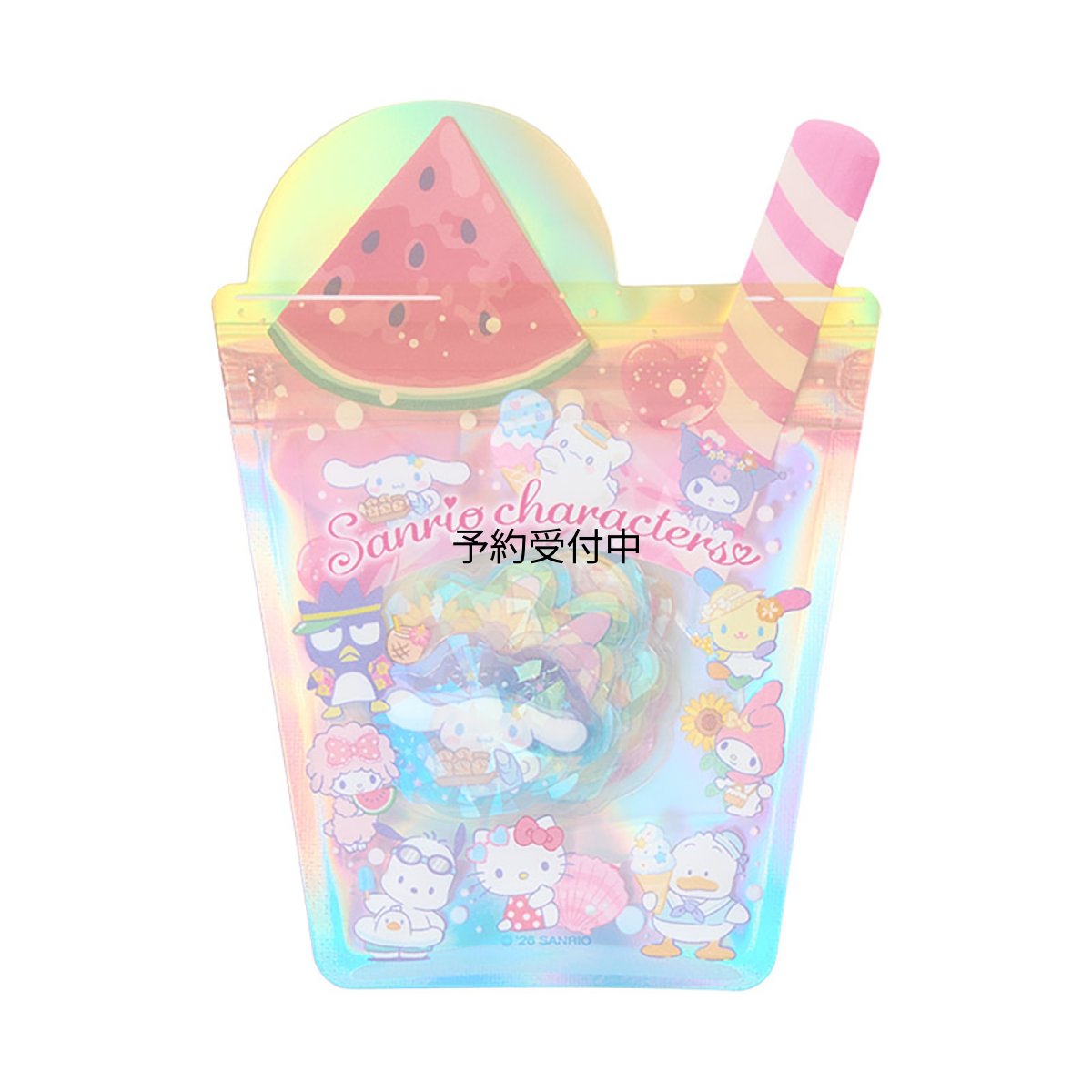 画像1: サンリオ（ＳＡＮＲＩＯ） 夏シール サンリオキャラクターズ 対象年齢３才以上 ７６９６２２ (1)