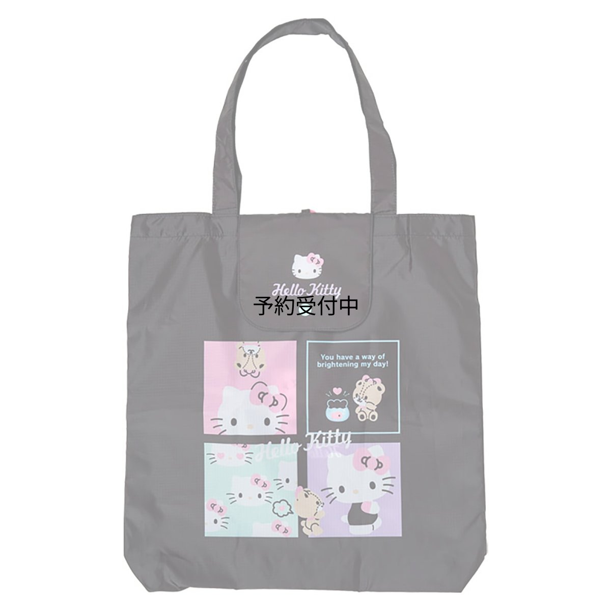 画像1: サンリオ（ＳＡＮＲＩＯ） エコバッグＭ ハローキティ ７７９０７５ (1)