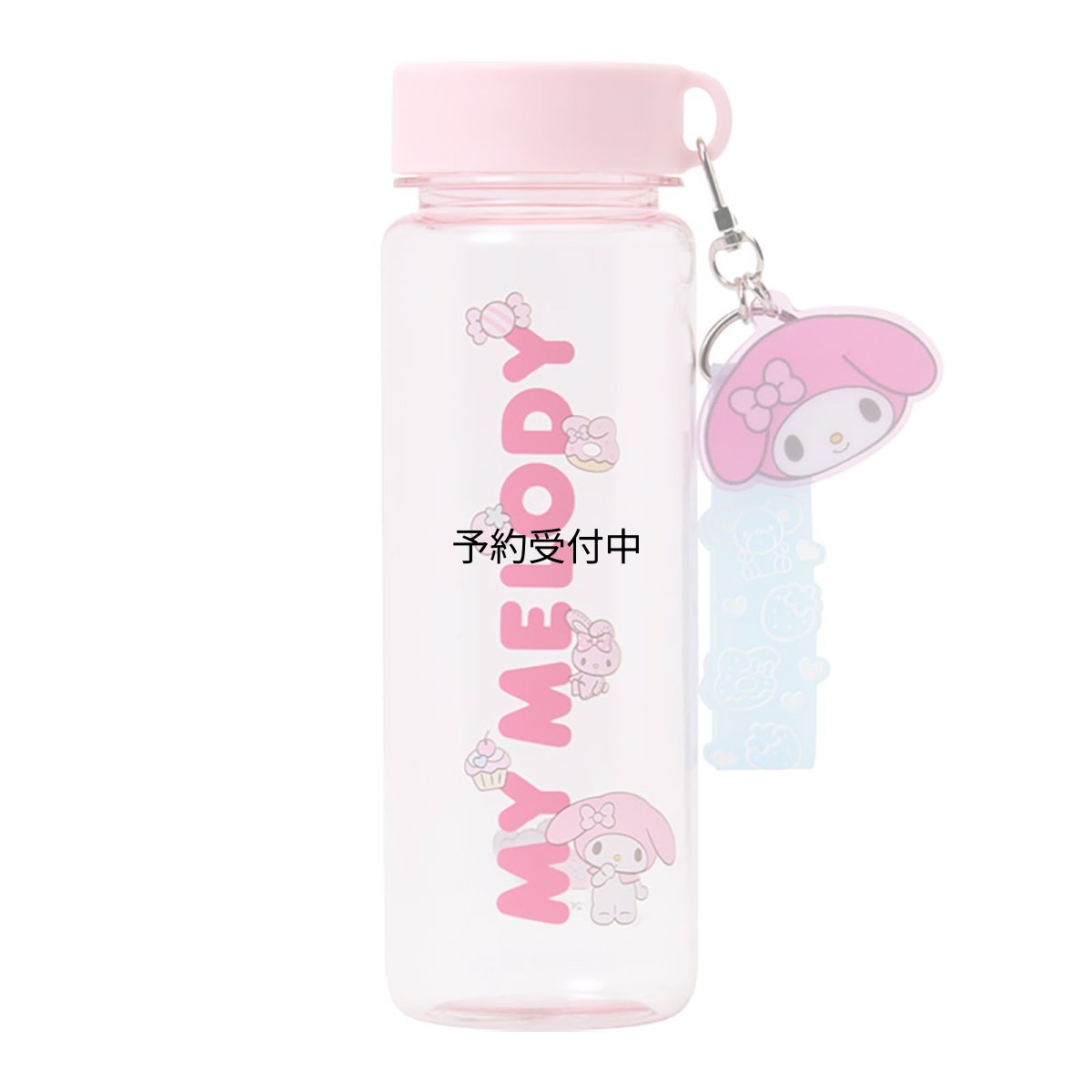 画像1: サンリオ（ＳＡＮＲＩＯ） ストラップ付きクリアボトル マイメロディ 直飲みタイプ 冷水専用 ８２１４３８ (1)