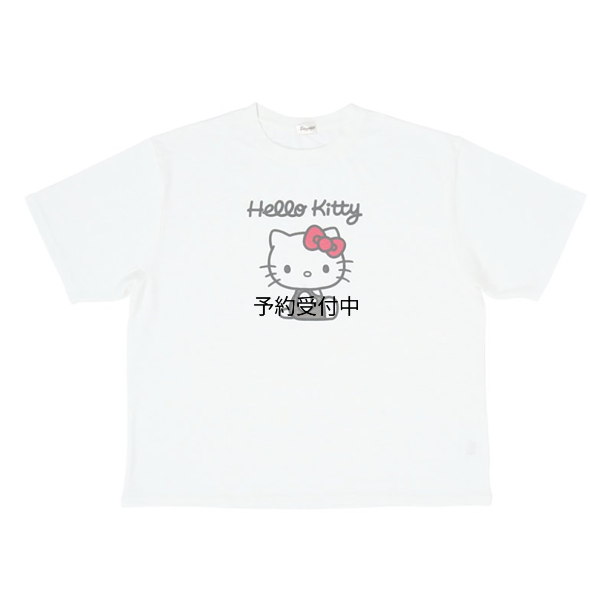 画像1: サンリオ（ＳＡＮＲＩＯ） オーバーサイズＴシャツ ハローキティ ホワイト ８２４８０１ (1)