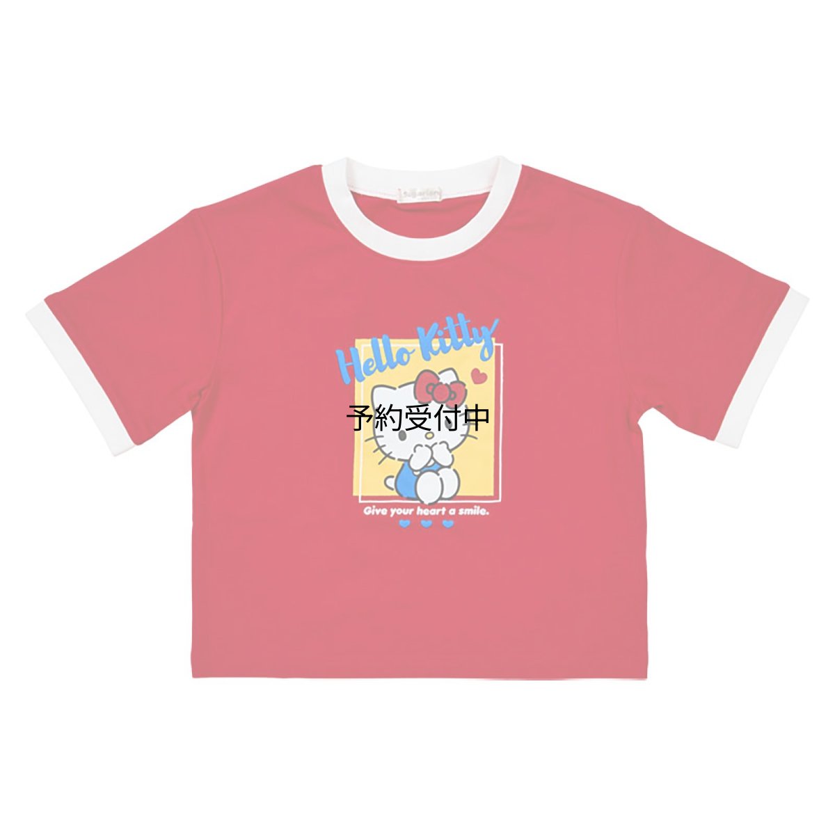 画像1: サンリオ（ＳＡＮＲＩＯ） キッズ半袖Ｔシャツ ハローキティ レッド １１０ｃｍ ８６６０１６ (1)