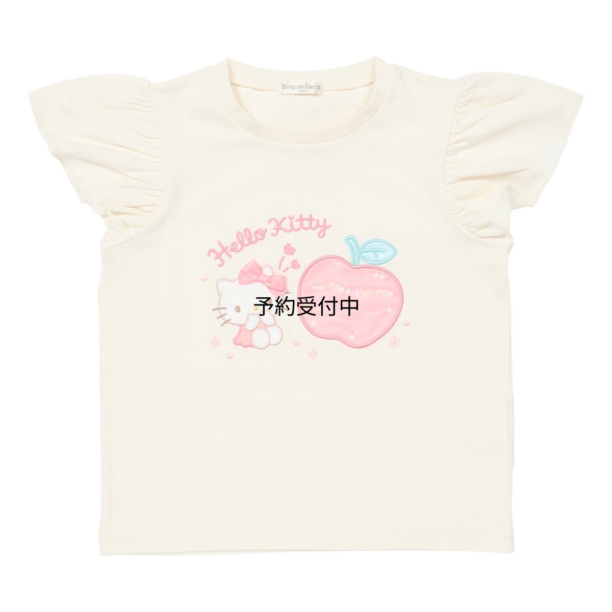 画像1: サンリオ（ＳＡＮＲＩＯ） キッズ半袖Ｔシャツ ハローキティ １２０ｃｍ お名前スペース付き ９０２４１１ (1)