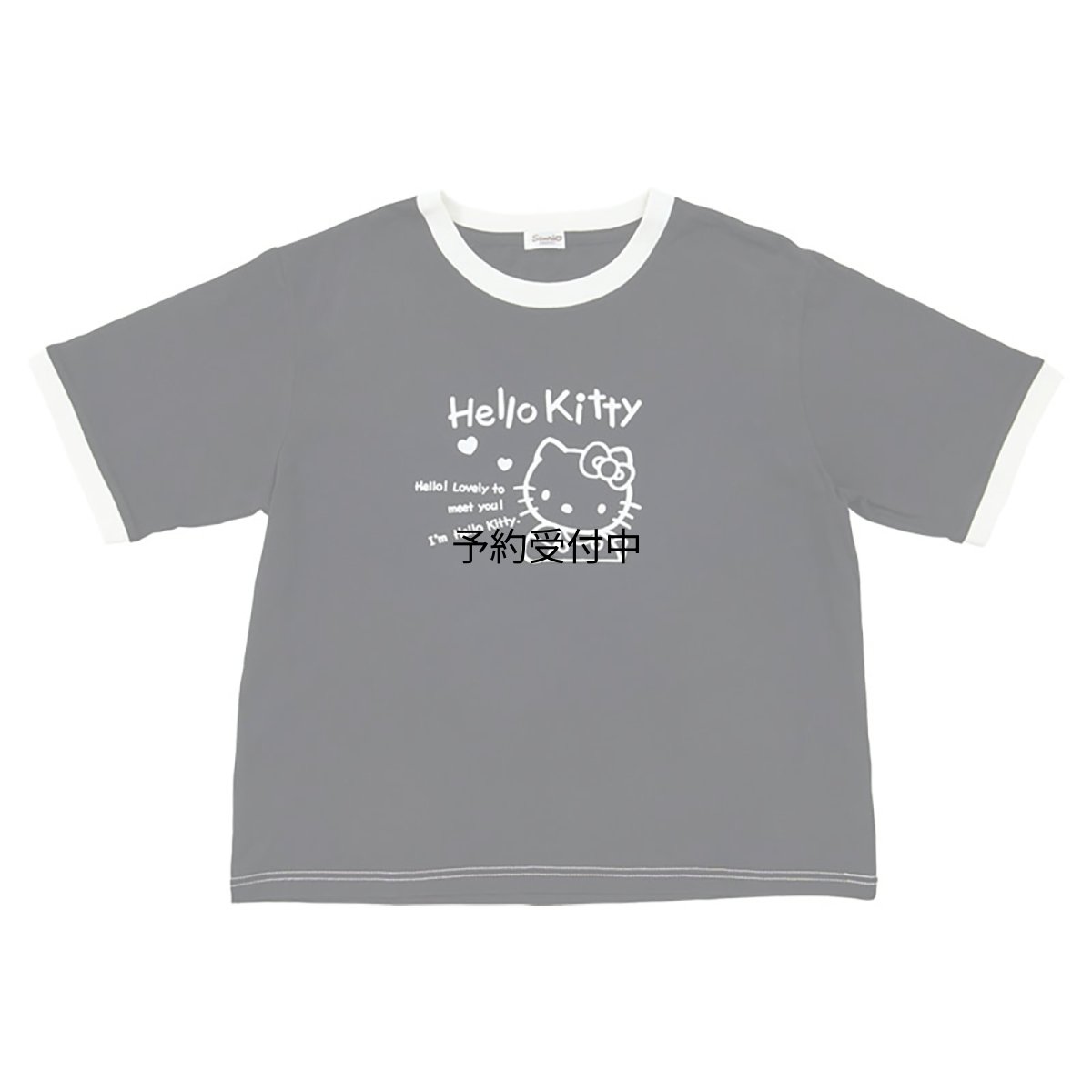 画像1: サンリオ（ＳＡＮＲＩＯ） Ｔシャツ ハローキティ ブラック ９０２６８３ (1)