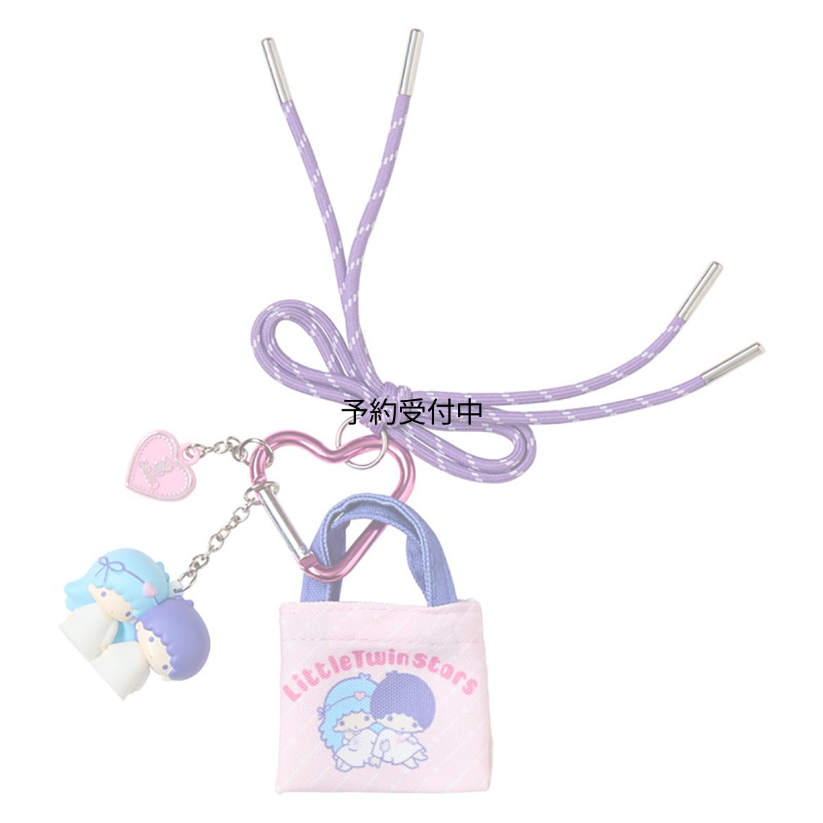画像1: サンリオ（ＳＡＮＲＩＯ） カラビナチャーム リトルツインスターズ ９１２８５９ (1)