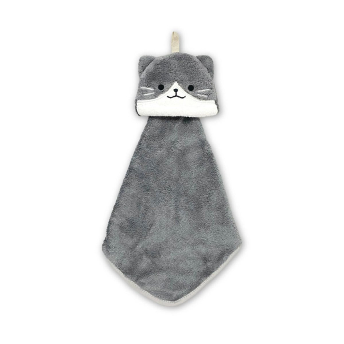 画像1: パイン・クリエイト アニマル タオルマスコット ハチワレ サイズ：約Ｗ２２ Ｈ４０ ２５Ｐ４６１０７ (1)