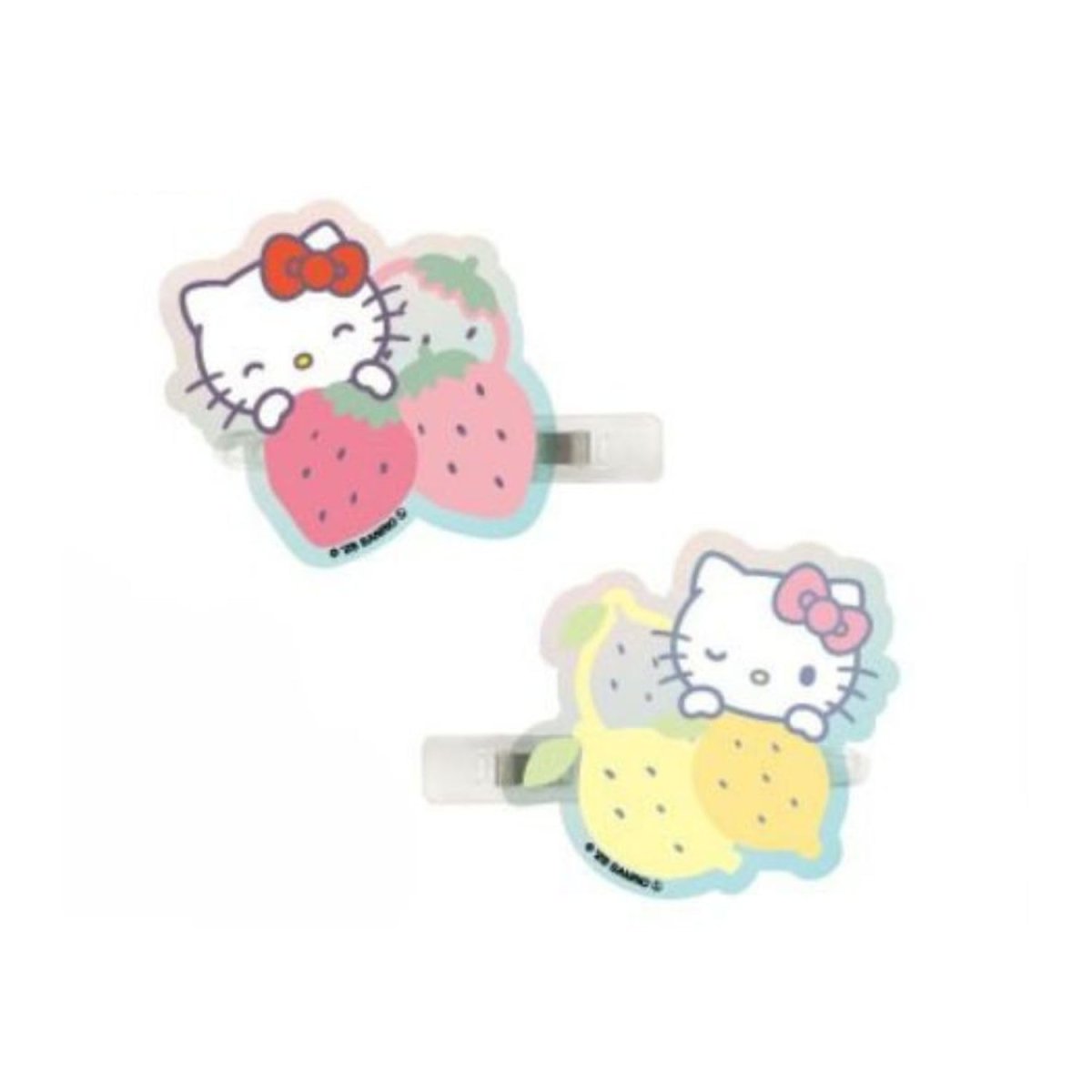 画像1: サンリオキャラクターズ アクリルヘアクリップ ハローキティ (1)