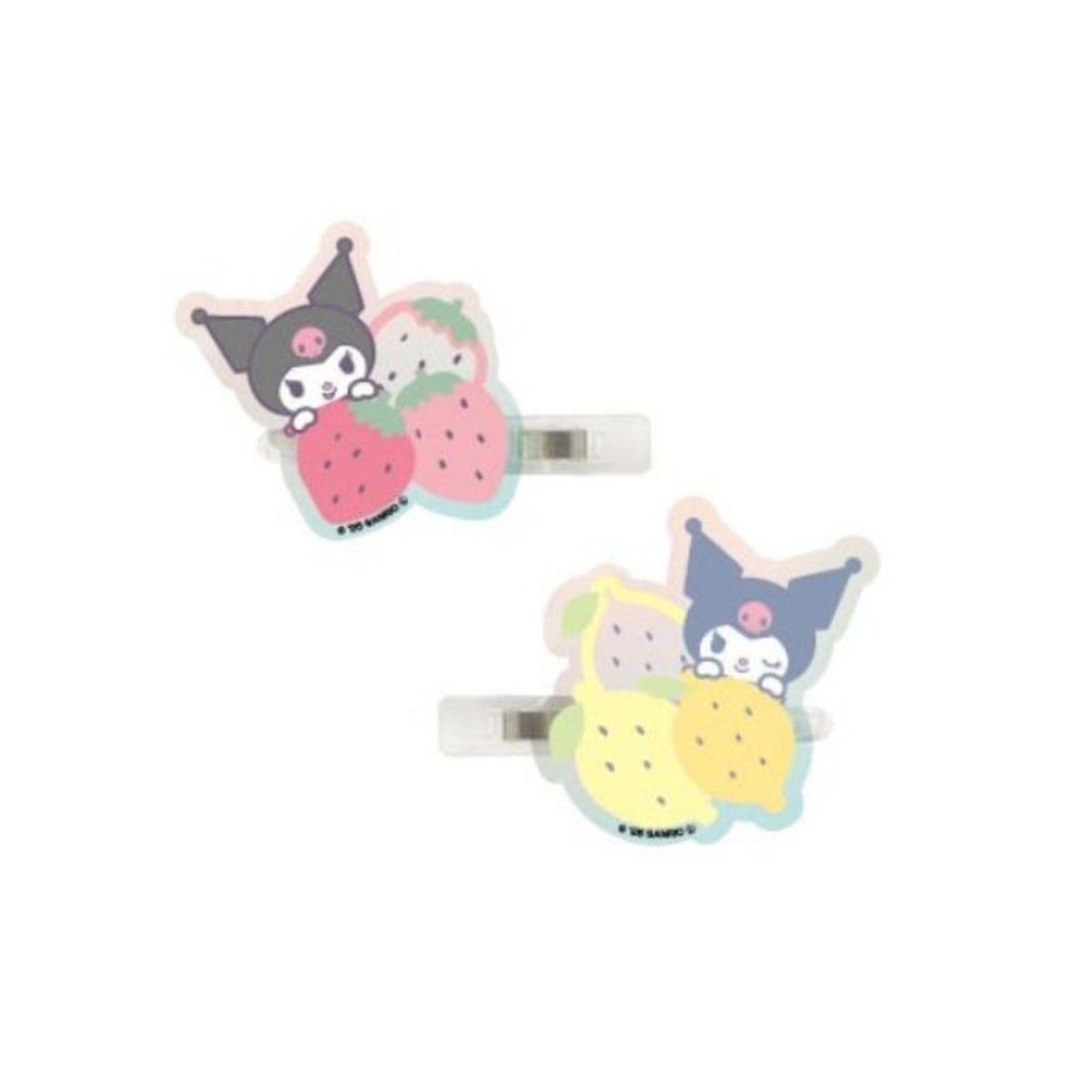 画像1: サンリオキャラクターズ アクリルヘアクリップ クロミ (1)