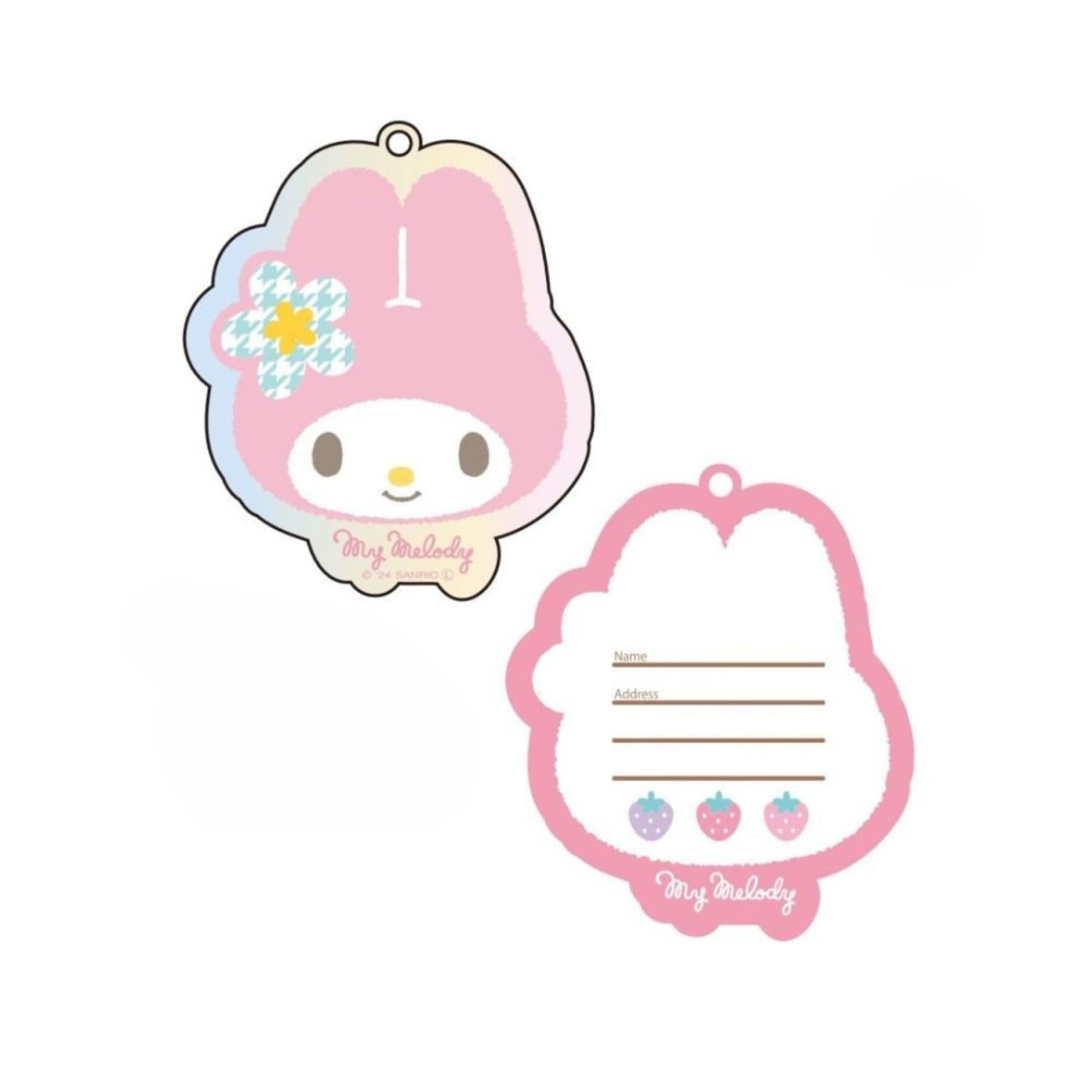 画像1: サンリオキャラクターズ アクリルネームタグ マイメロディ (1)