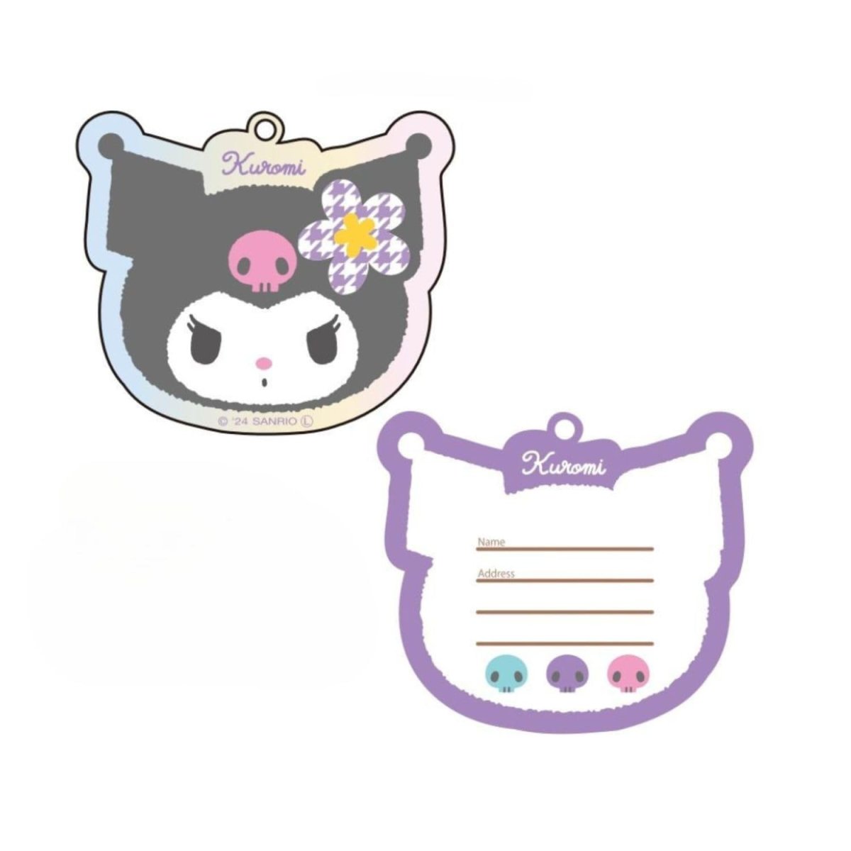 画像1: サンリオキャラクターズ アクリルネームタグ クロミ (1)