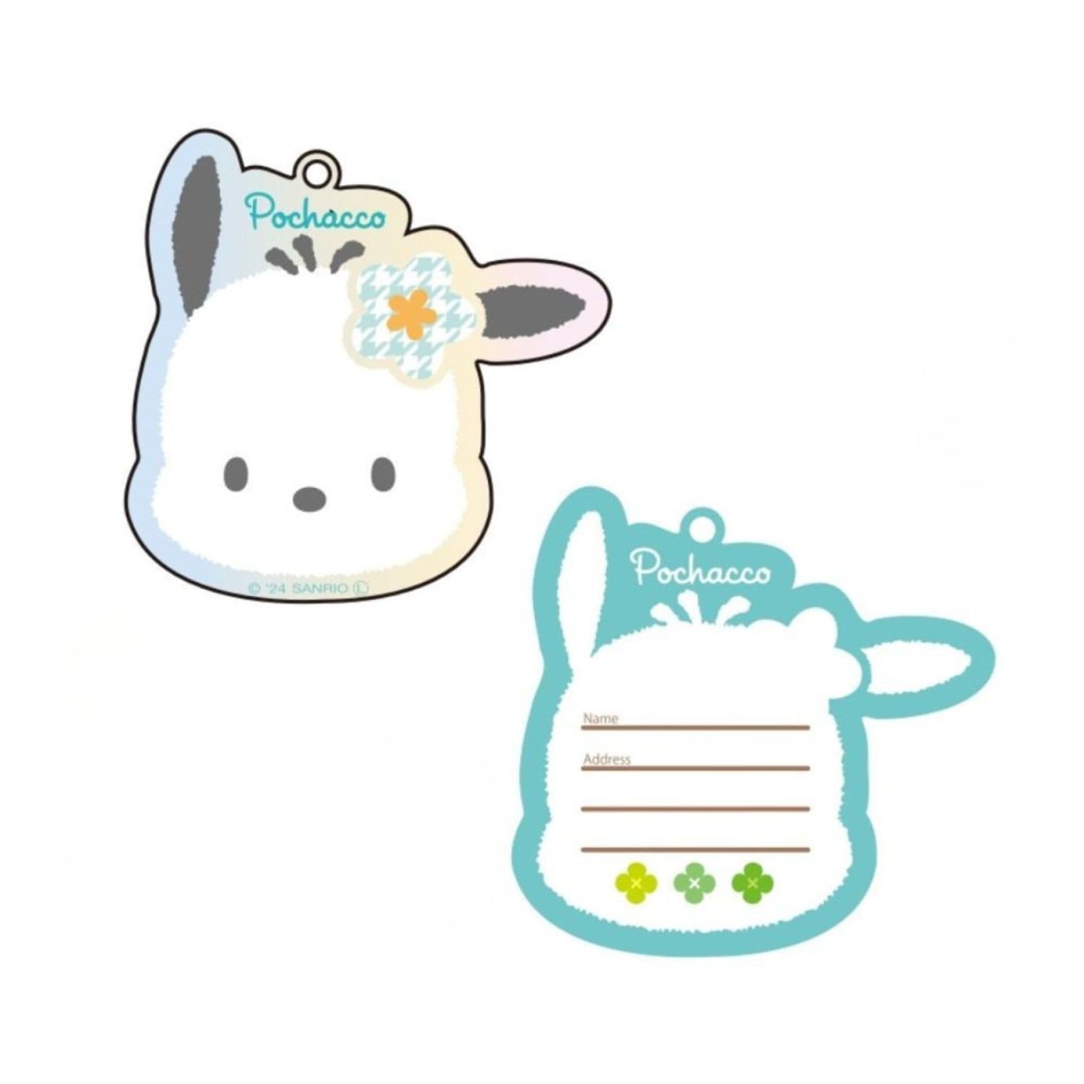 画像1: サンリオキャラクターズ アクリルネームタグ ポチャッコ (1)