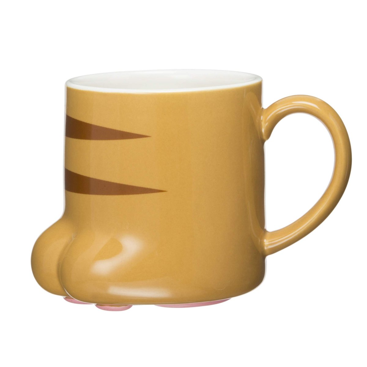画像1: サンアート かわいい食器 「 猫の手の肉球 」 とらねこ マグカップ ２５０ｃｃ ＳＡＮ２２３５?２ (1)