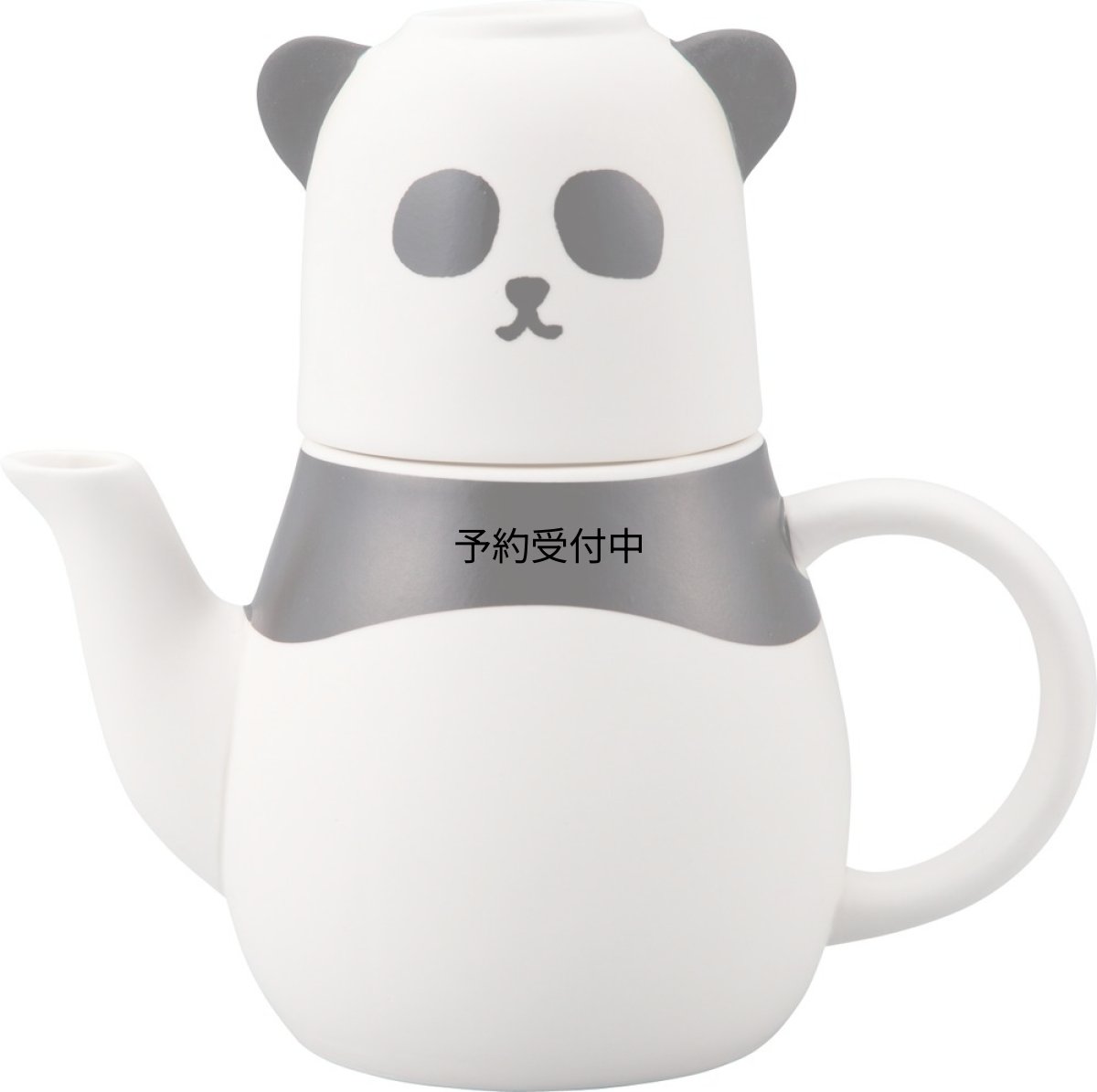 画像1: サンアート かわいい食器 「 パンダ 」 ティーポット＆カップ（１人用ティーセット） ＳＡＮ２３２６ (1)