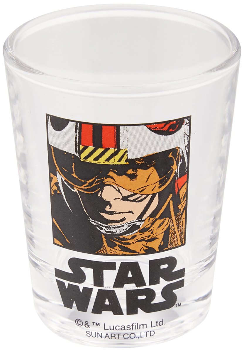 画像1: 「 スターウォーズ 」 ルーク ミニグラス ７０ｍｌ クリア ＳＡＮ２３５６?４ (1)
