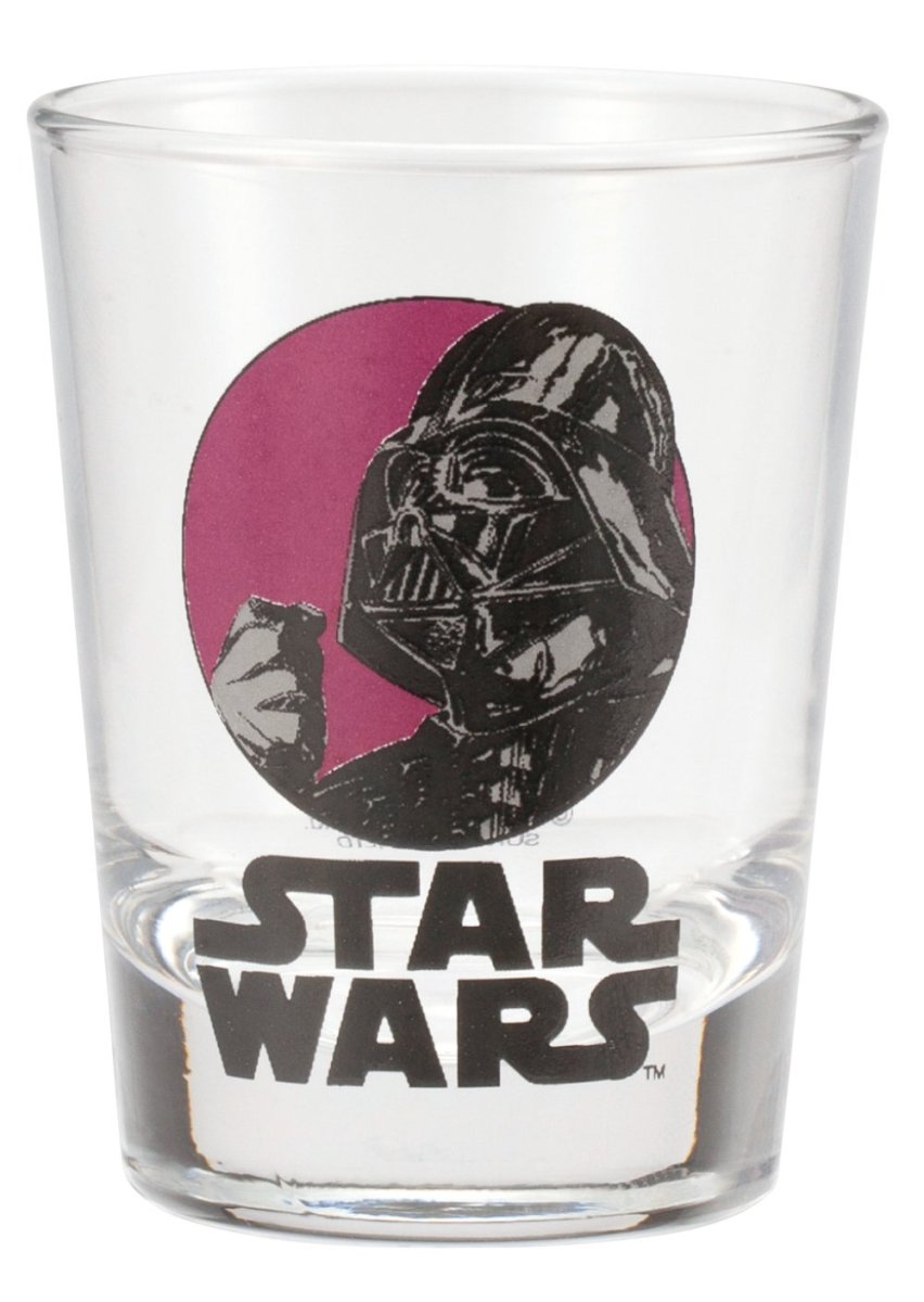 画像1: 「 スターウォーズ 」 ダース・ベイダー ミニグラス ７０ｍｌ クリア ＳＡＮ２３５６?７ (1)