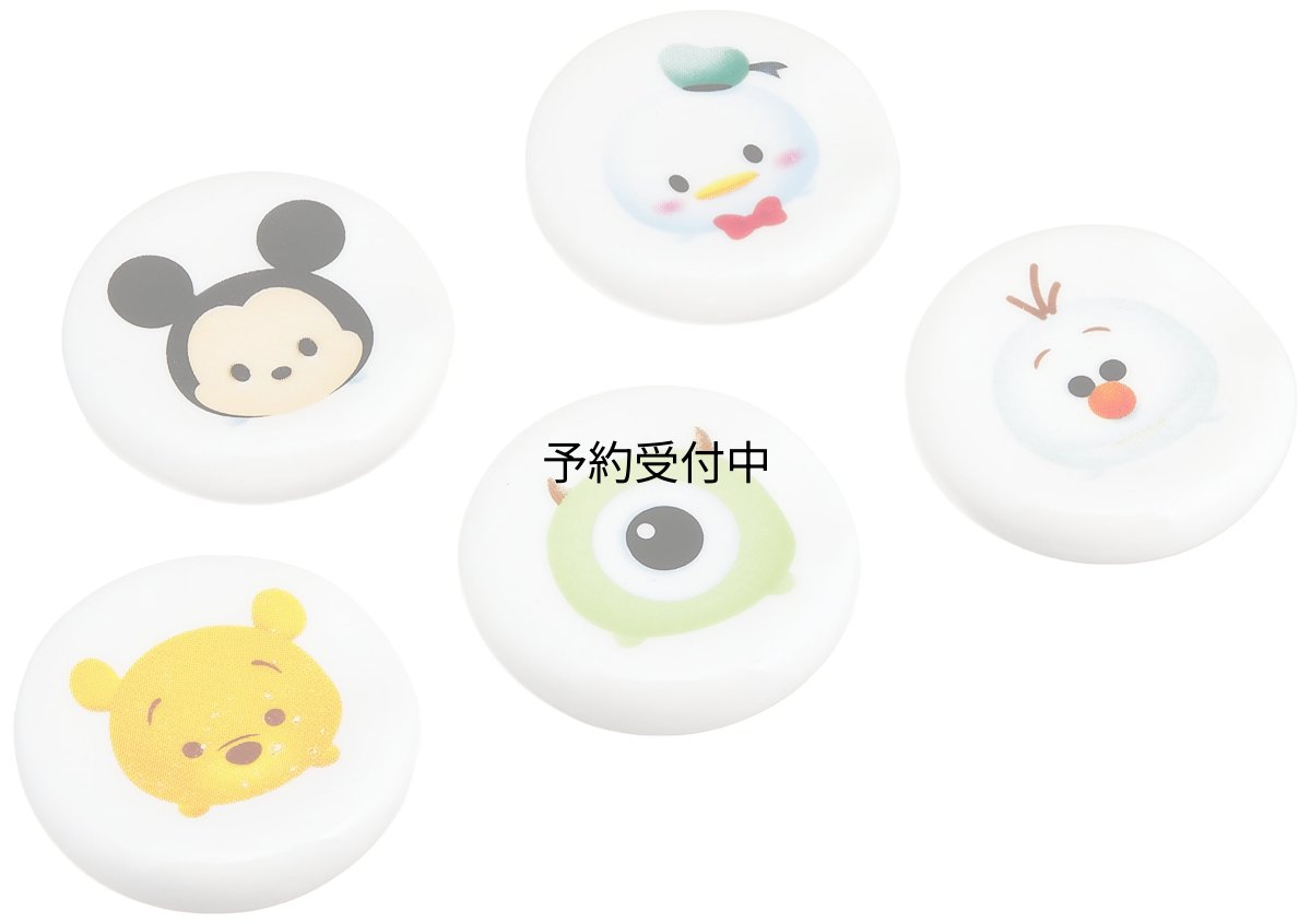画像1: ディズニーツムツム キャラクターズ 箸置き ５個セット ＳＡＮ２４５２ (1)