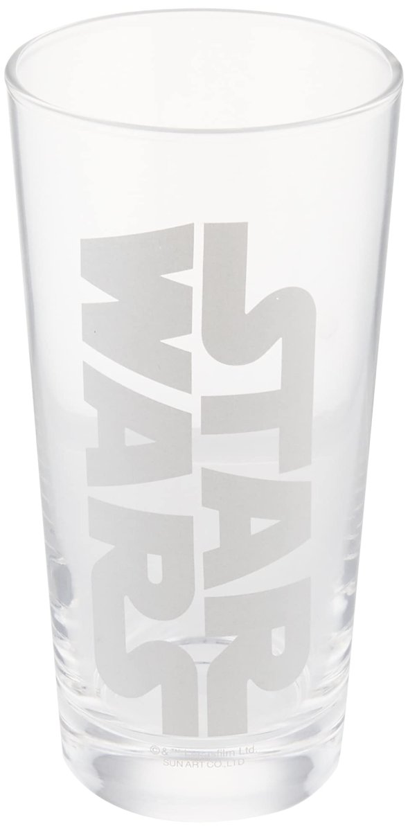 画像1: 「 スターウォーズ 」 ロゴ シルバー グラス大 ４００ｍｌ クリア ＳＡＮ２４７９?２ (1)