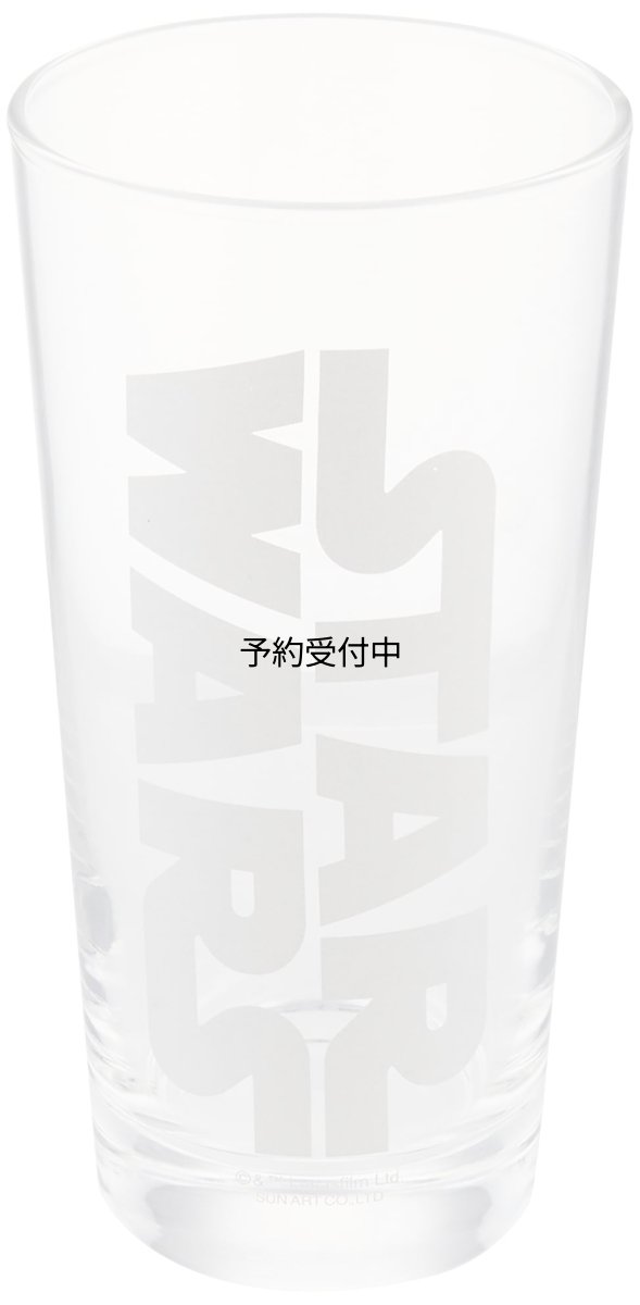 画像1: 「 スターウォーズ 」 ロゴ シルバー グラス大 ４００ｍｌ クリア ＳＡＮ２４７９?２ (1)