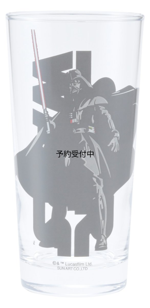 画像1: スターウォーズ グラス 大 ダースベイダー ｓａｎ２４８０?３ (1)