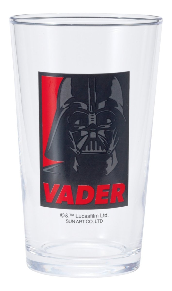 画像1: 「 スターウォーズ 」 ダース・ベイダー グラス ２４０ｍｌ クリア ＳＡＮ２４８１?３ (1)