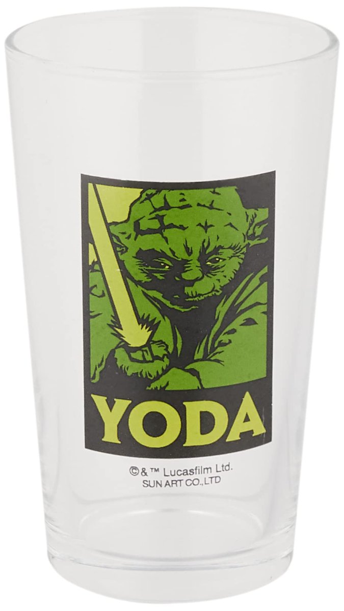 画像1: 「 スターウォーズ 」 ヨーダ グラス ２４０ｍｌ クリア ＳＡＮ２４８１?４ (1)